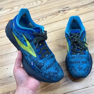 Brooks Launch 9 Fresh Catch Blue Nautical Lobster Running Shoes Womens 8.5 READ